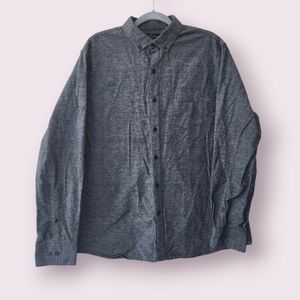 Marc Anthony Slim Fit Button Down Long Sleeve Shirt Thick Cotton Mens Size XL